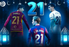 أفضل 3 لاعبين رقم قميصهم 21 في العالم