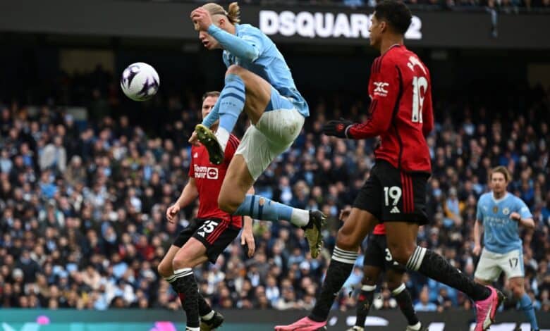 مانشستر سيتي ضد مانشستر يونايتد