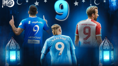 أفضل 3 لاعبين رقم قميصهم 9