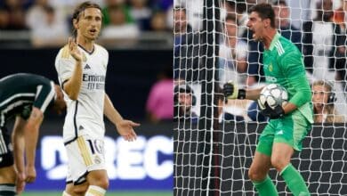 تيبو كورتوا - لوكا مودريتش - ريال مدريد