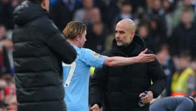 كيفين دي بروين - بيب جوارديولا