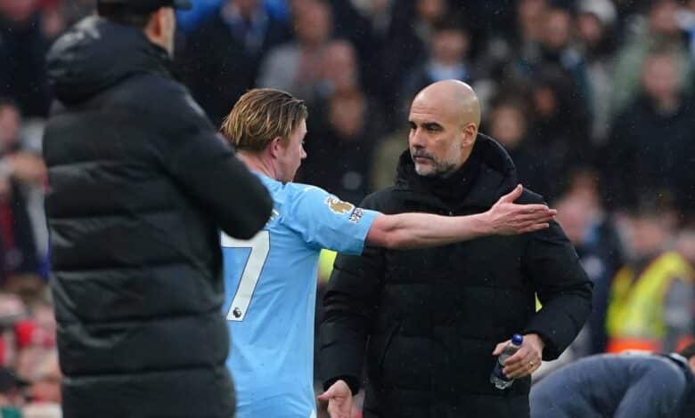 كيفين دي بروين - بيب جوارديولا