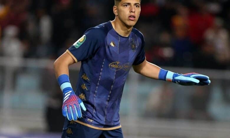 أمان الله مميش حارس الترجي التونسي