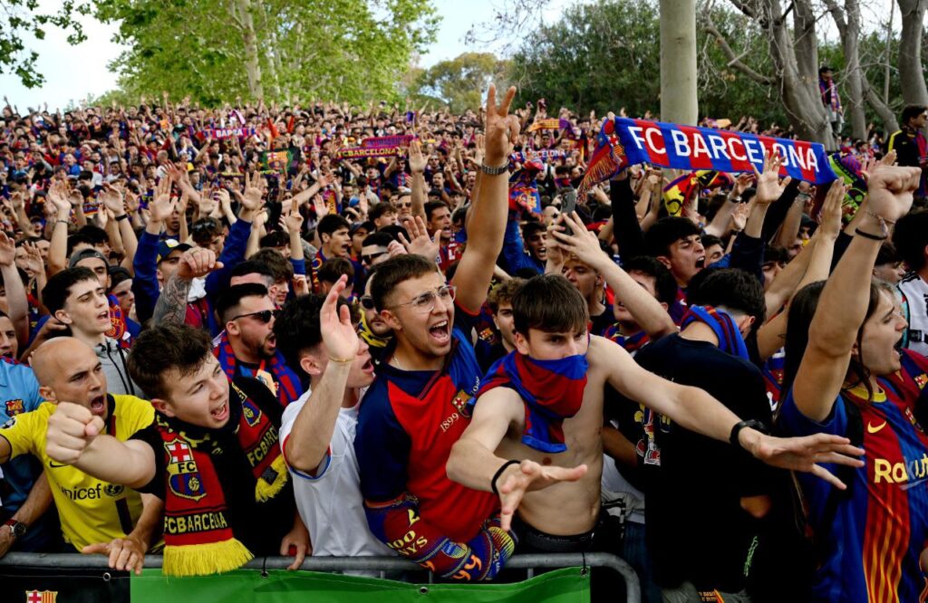 جماهير برشلونة