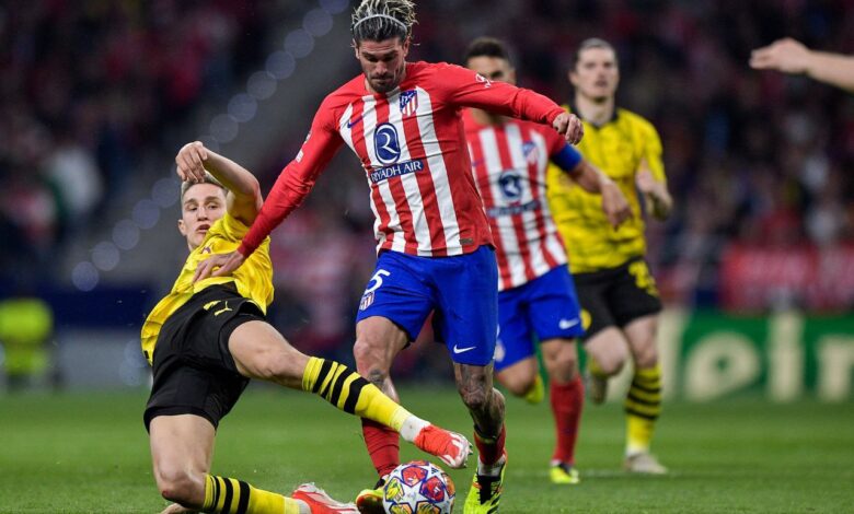 أتلتيكو مدريد ضد بوروسيا دورتموند