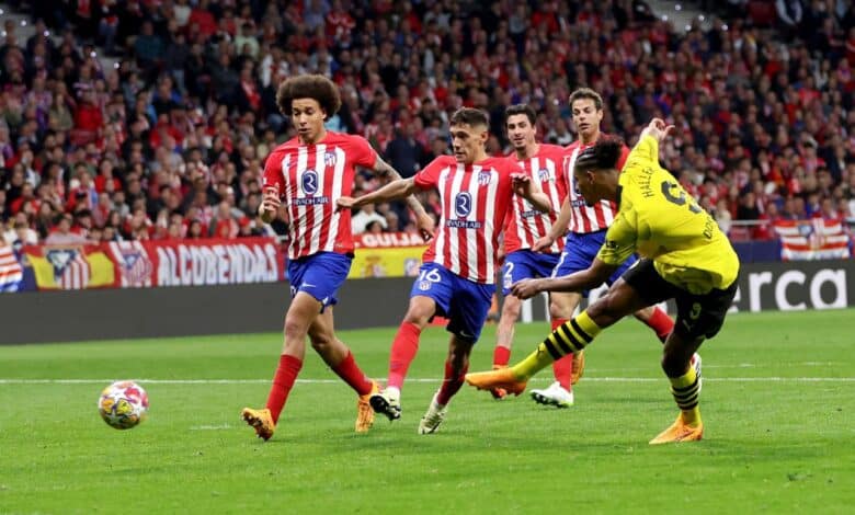 أتلتيكو مدريد ضد بوروسيا دورتموند