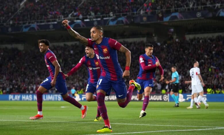 برشلونة ضد باريس سان جيرمان