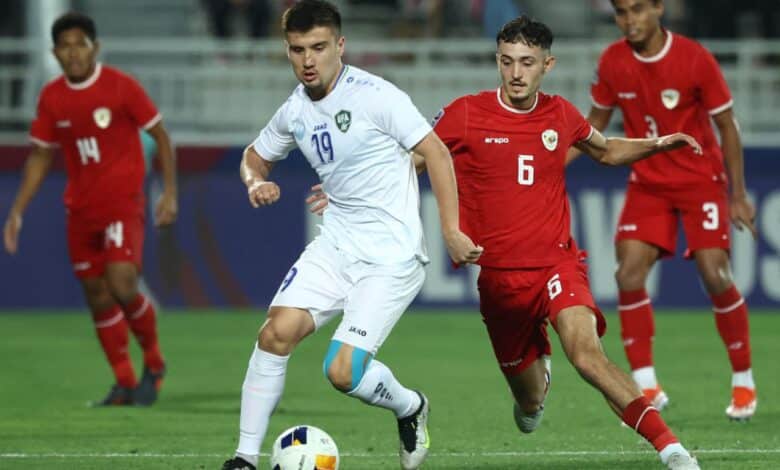 أوزبكستان ضد إندونيسيا