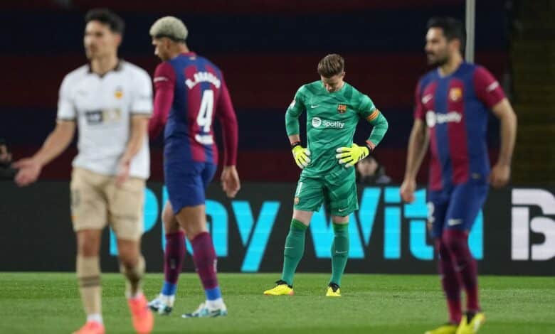 برشلونة ضد فالنسيا