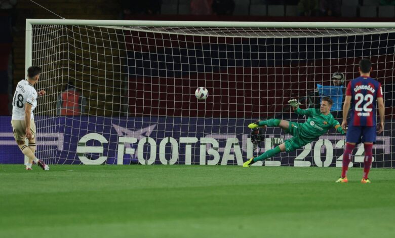 تير شتيجن - برشلونة ضد فالنسيا