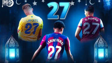 أفضل 3 لاعبين رقم قميصهم 27