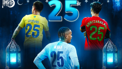 أفضل 3 لاعبين رقم قميصهم 25 في العالم