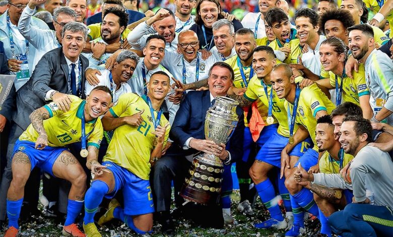 عدد ألقاب البرازيل في كوبا أمريكا