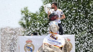 ناتشو - احتفالات ريال مدريد بكأس الليجا
