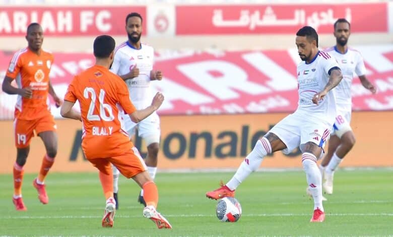 الشارقة ضد عجمان