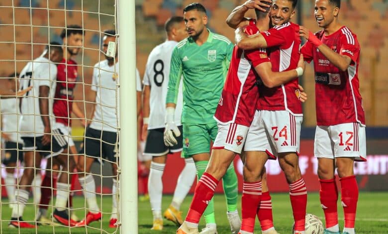 تشكيل الأهلي ضد الداخلية