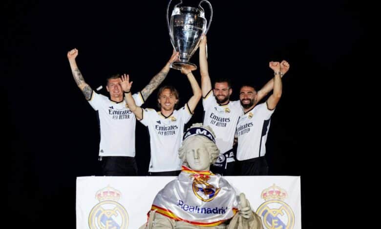 ريال مدريد - لوكا مودريتش - توني كروس - ناتشو - داني كارفاخال