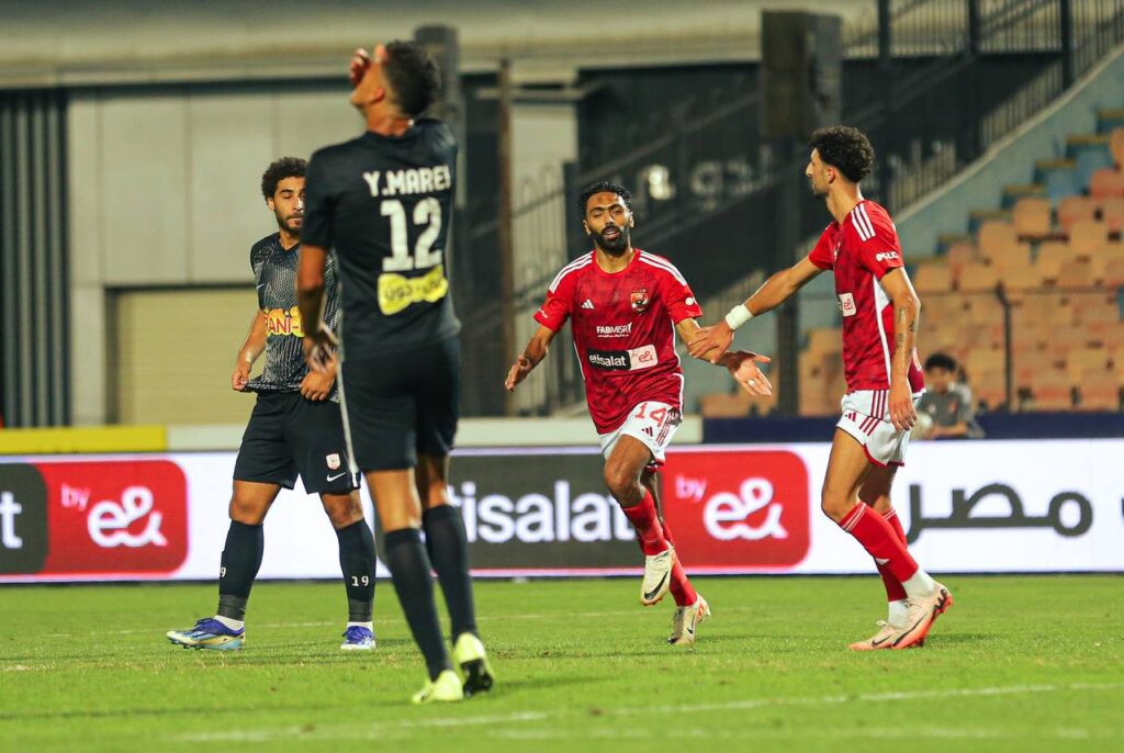 الأهلي ضد فاركو - حسين الشحات - وسام أبو علي