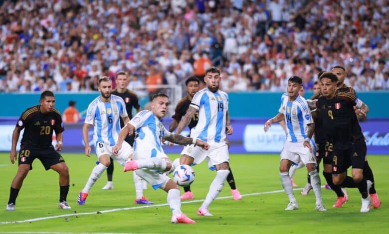 الأرجنتين ضد بيرو - كوبا أمريكا 2024