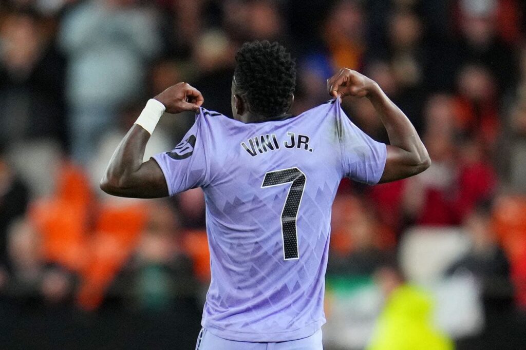 كم عدد أهداف فينيسيوس جونيور مع ريال مدريد 2024؟