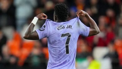 كم عدد أهداف فينيسيوس جونيور مع ريال مدريد 2024؟