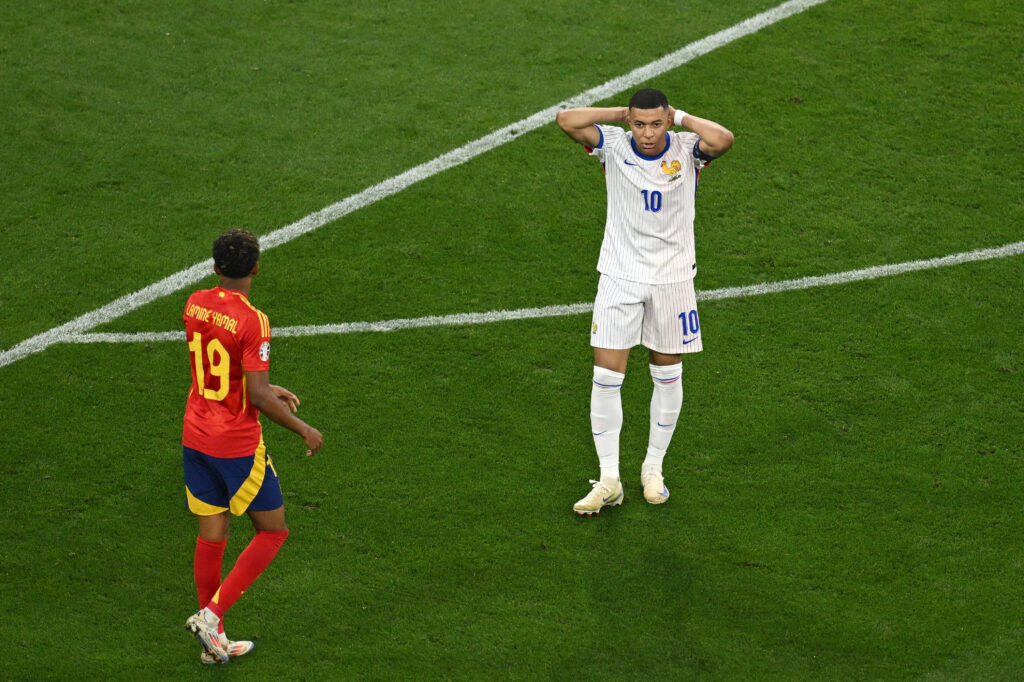 كيليان مبابي - لامين يامال - إسبانيا ضد فرنسا