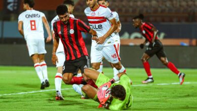 الزمالك ضد الداخلية