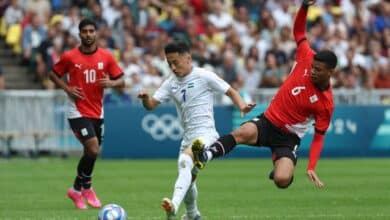 مصر ضد أوزبكستان في أولمبياد باريس 2024