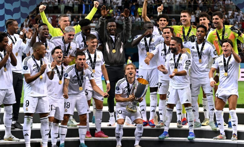 ريال مدريد - كأس السوبر الأوروبي (المصدر: Gettyimages)