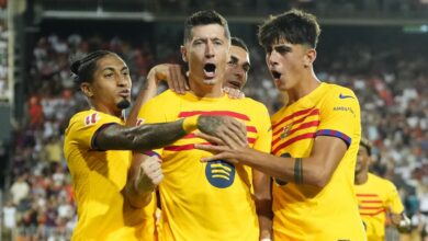 قائمة برشلونة ضد فالنسيا - روبرت ليفاندوفسكي