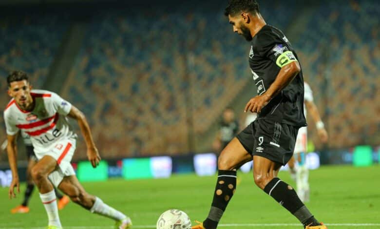 أحمد فتوح - الزمالك ضد زد