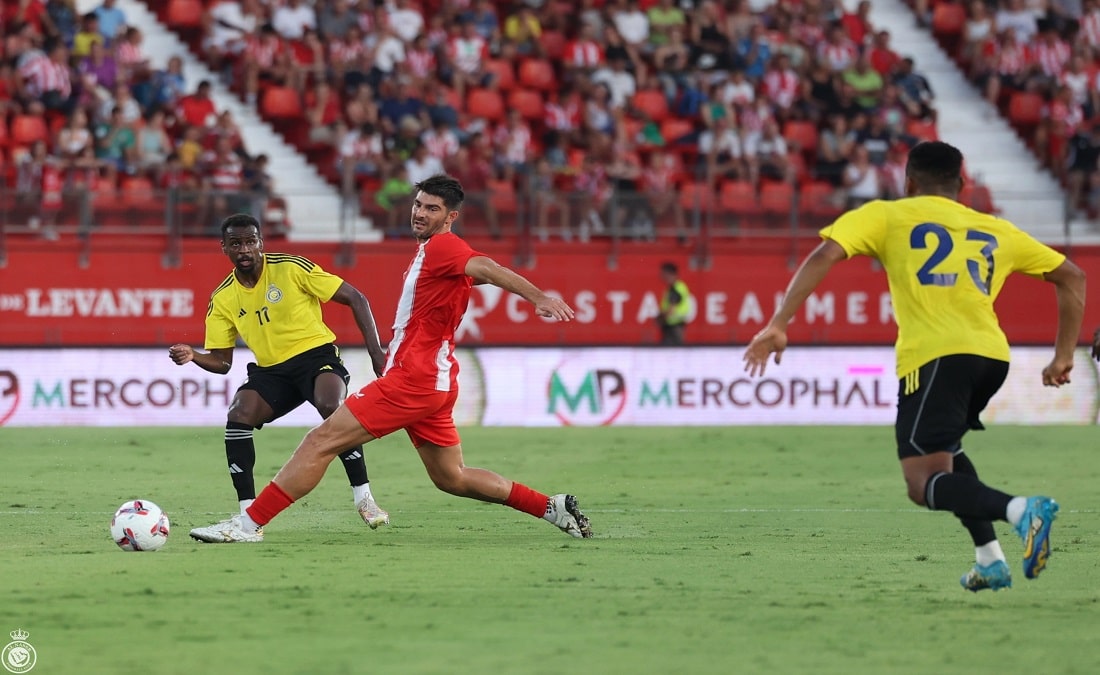 نتيجة مباراة النصر ضد ألميريا الودية – سقوط جديد للعالمي