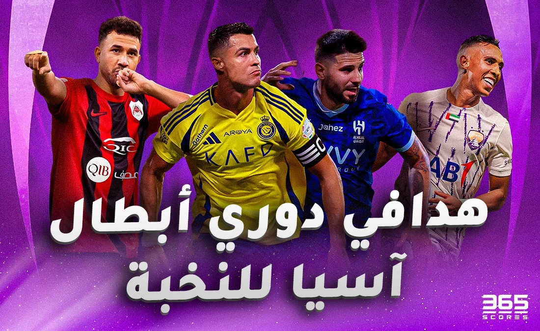 في الكورة :
ترتيب هدافي دوري أبطال آسيا للنخبة 2024/2025 في الكورة :
ترتيب هدافي دوري أبطال آسيا للنخبة 2024/2025