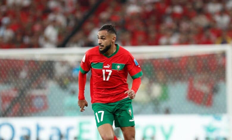 سفيان بوفال - منتخب المغرب (تصوير: عمر الناصري)