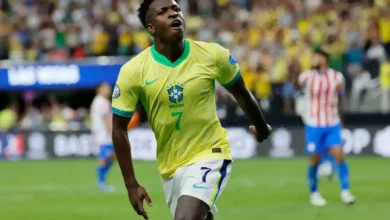 فينيسيوس جونيور - تشكيل البرازيل ضد كولومبيا