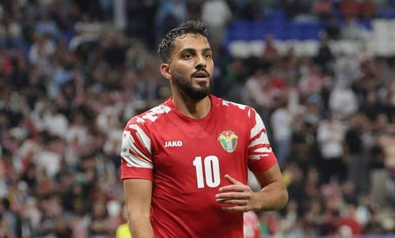 موسى التعمري - تشكيل منتخب الأردن ضد كوريا الجنوبية