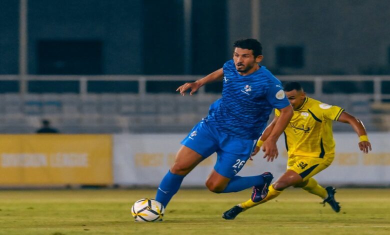 نيوم ضد الجبيل - ترتيب دوري يلو