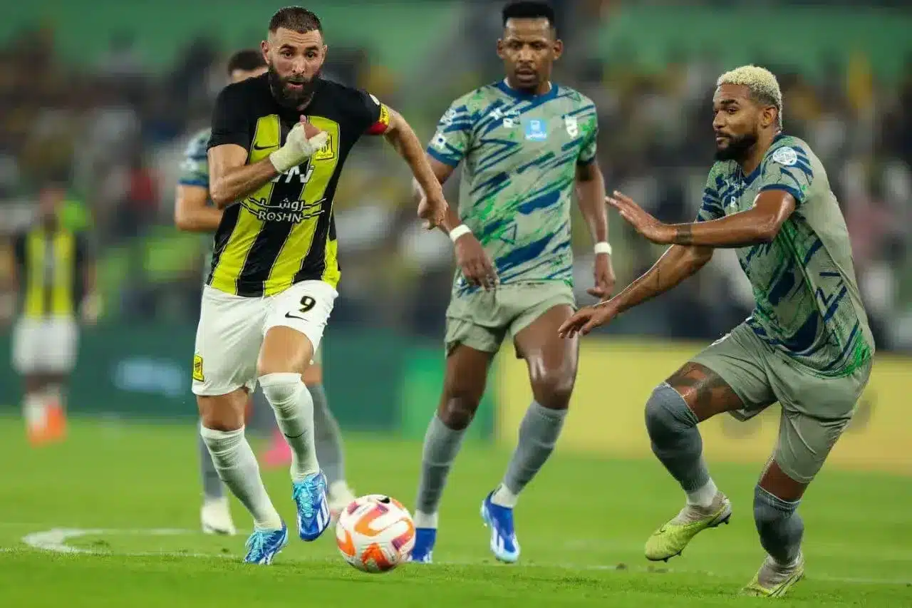 أهداف مباراة الاتحاد ضد الفيحاء في الدوري السعودي 2024/2025