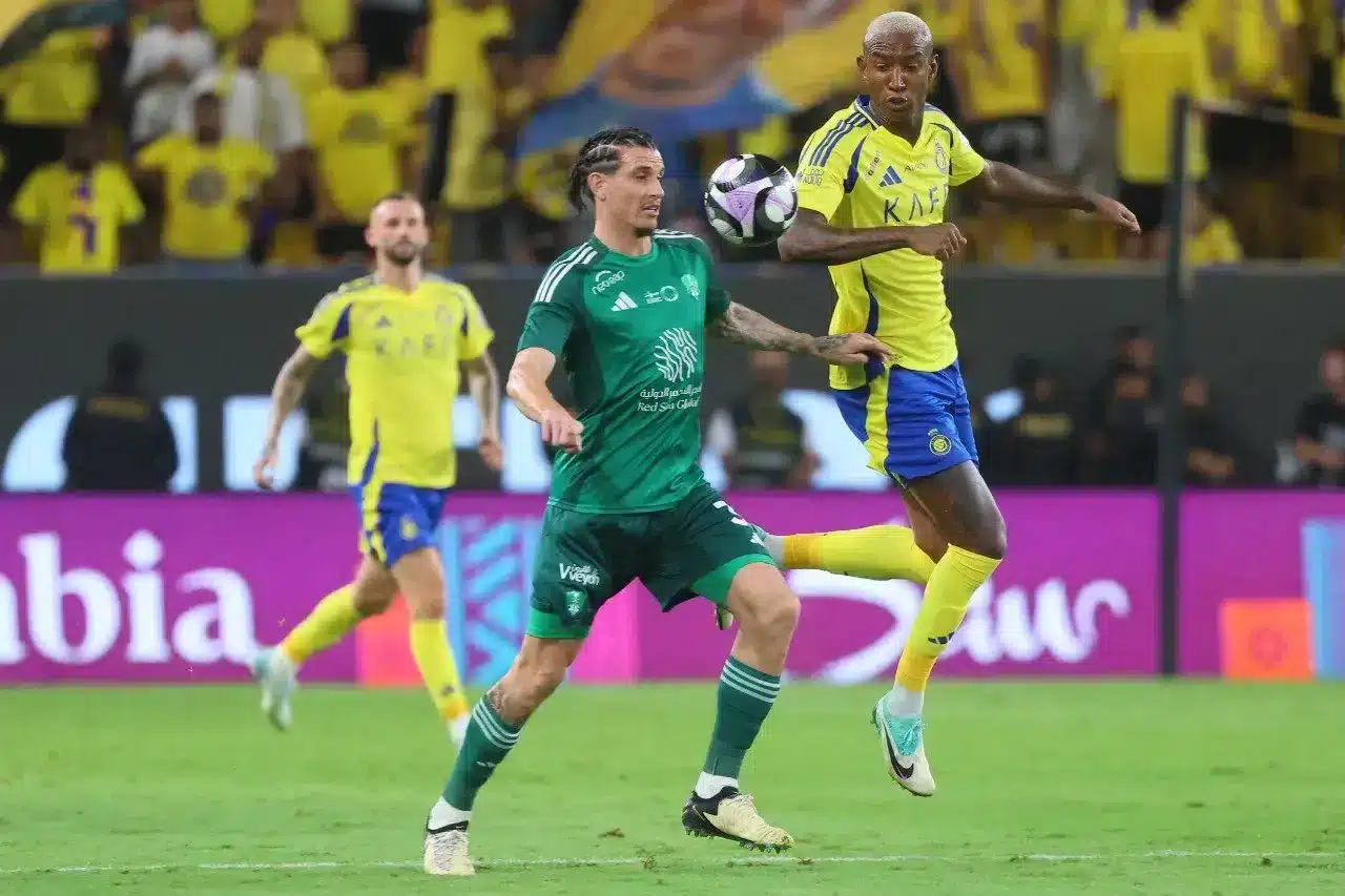 للتاريخ يا برازيلي.. تاليسكا يتفوق على كريستيانو رونالدو بعد ثنائيته في الخلود