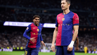 برشلونة - روبرت ليفاندوفسكي - (المصدر:Gettyimages)