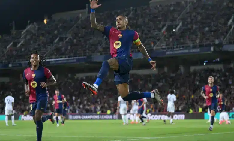 رافينيا - برشلونة (المصدر:Gettyimages)