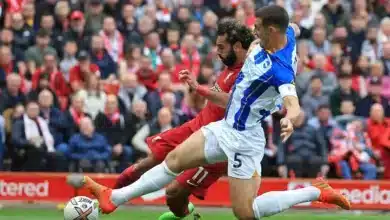 ليفربول ضد برايتون بالجولة 10 في الدوري الإنجليزي