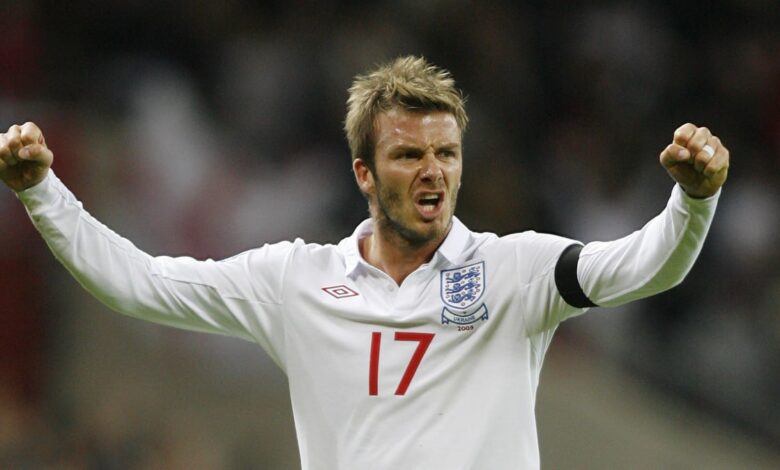 دافيد بيكهام - منتخب إنجلترا