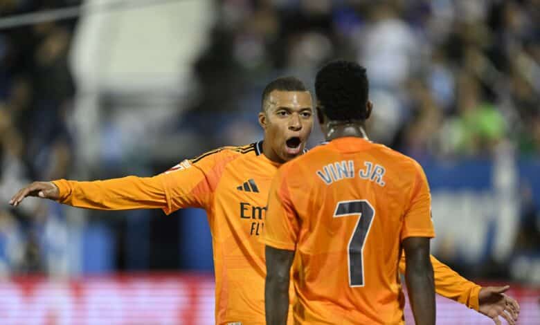 فينيسيوس جونيور - كيليان مبابي - ريال مدريد - المصدر: Gettyimages