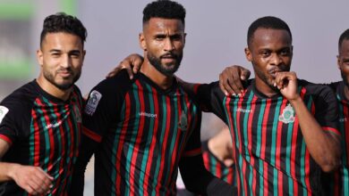 الجيش الملكي ضد النادي السالمي