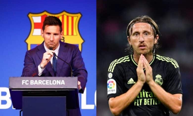 لوكا مودريتش - ليونيل ميسي