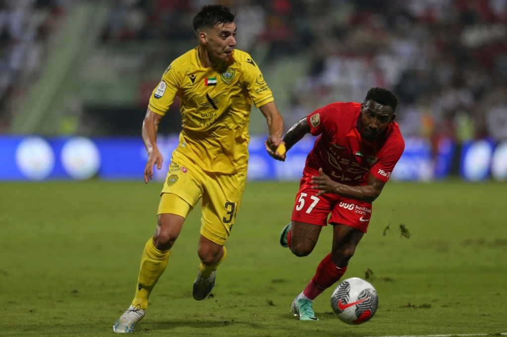 الوصل ضد شباب الأهلي