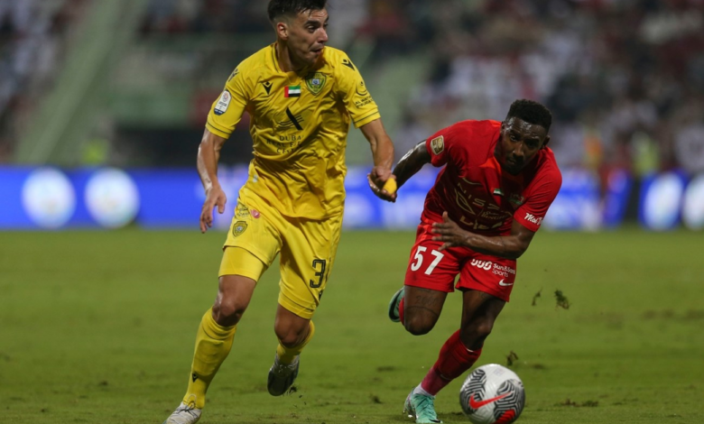الوصل ضد شباب الأهلي