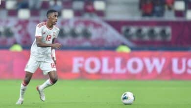 خليفة الحمادي لاعب الإمارات