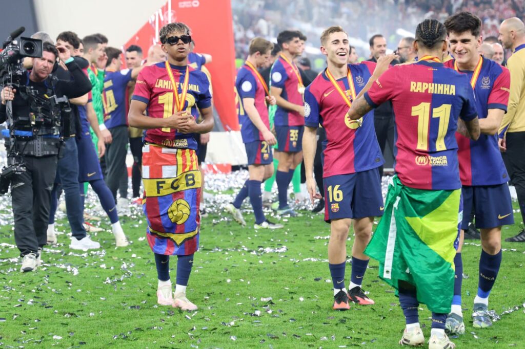 لامين يامال - برشلونة - كأس السوبر الإسباني 2025